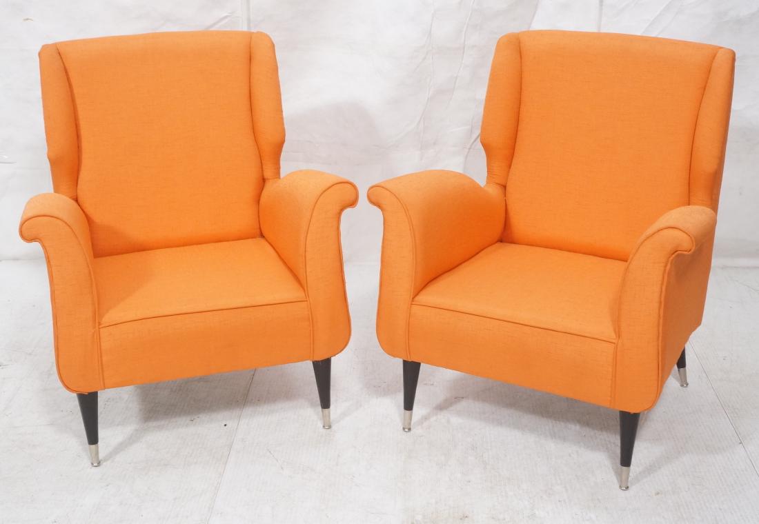 Pr Contemporary Italian Style Fabric Lounge Chair (1 of 11)