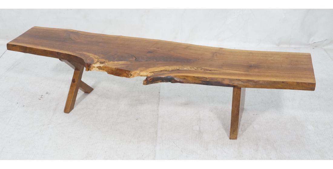 Freeform Natural Slab Coffee Table. Live edge. Sl (1 of 9)