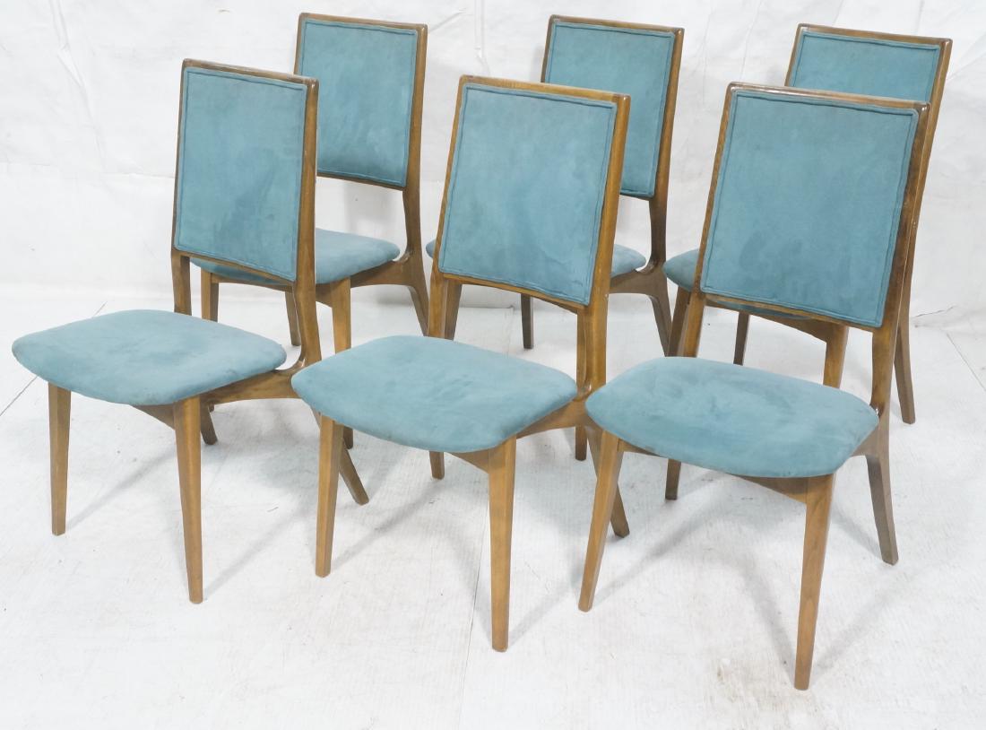 Set 6 Vladimir KAGAN Style Dining Chairs. All sid (1 of 11)