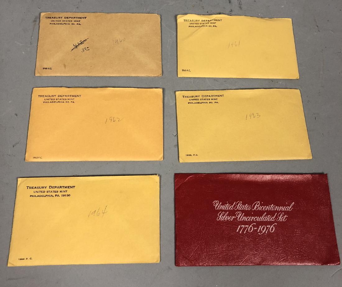 Lot of US Mint Phila. Coin Sets. 5 coin sets date (1 of 15)