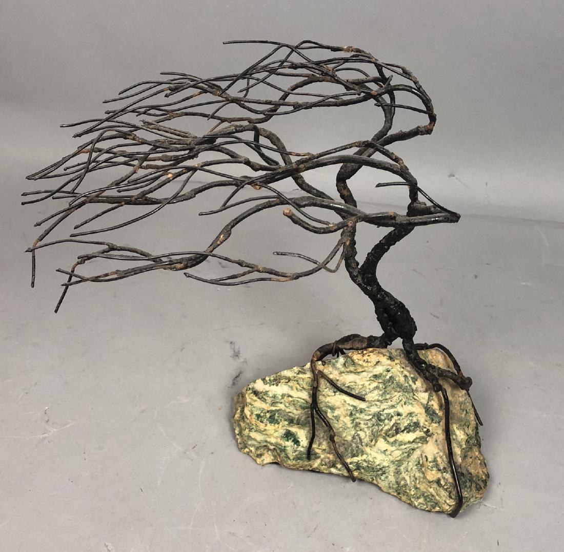Modernist Metal Windswept Tree Table Sculpture. I (1 of 10)
