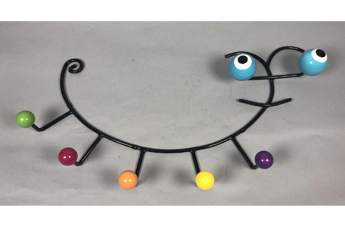 George Nelson Style Metal Centipede Coat Hanger. (1 of 8)