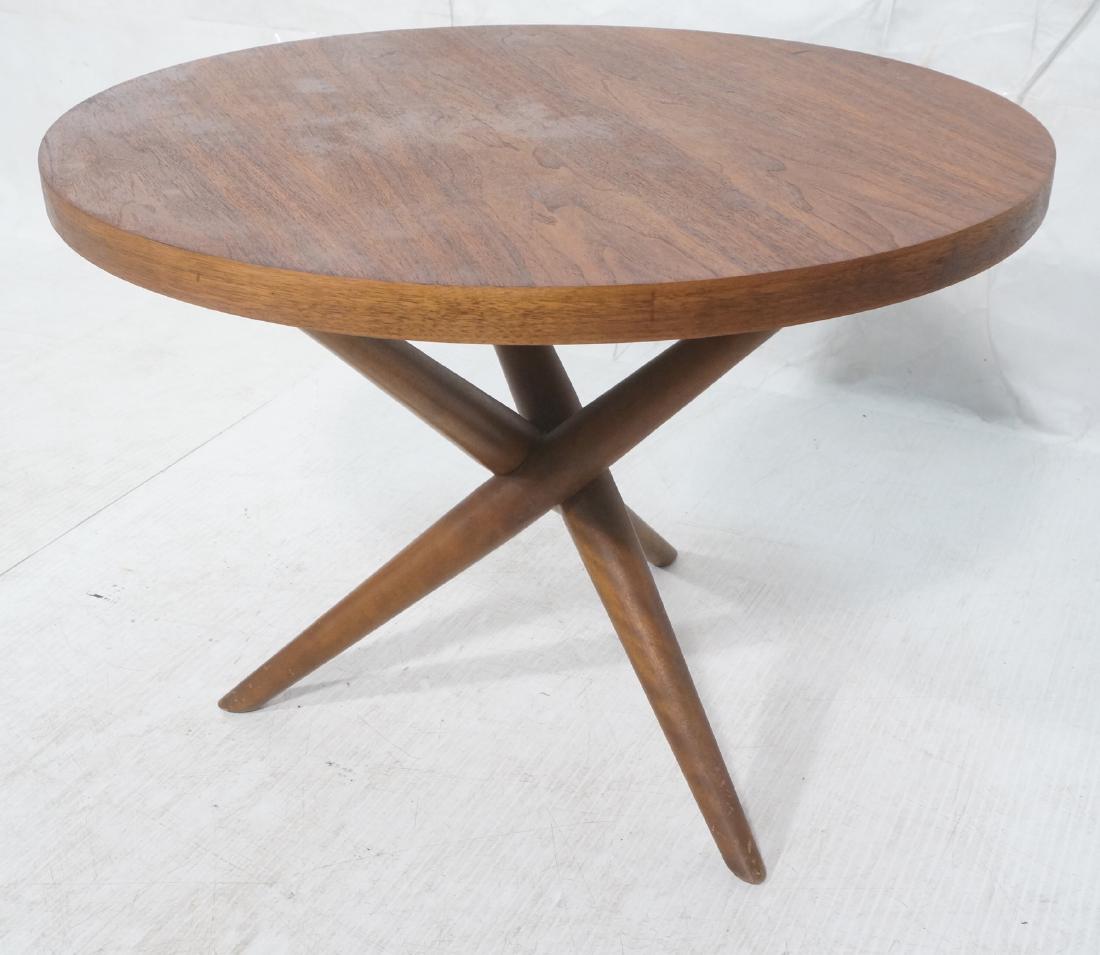 ROBSJOHN GIBBINGS for WIDDICOMB Round Side Table. (1 of 10)