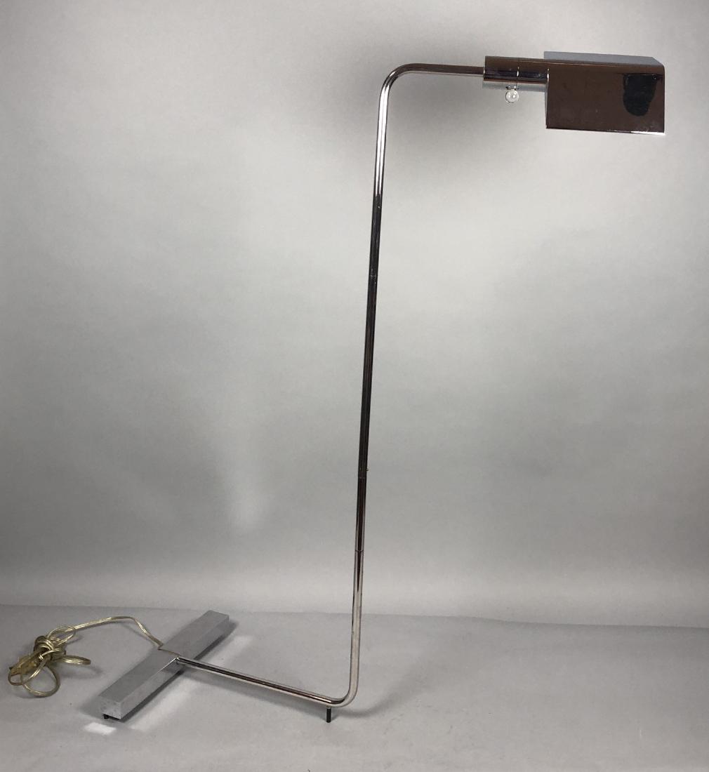 CEDRIC HARTMAN Modernist Chrome Floor Lamp. Adjus (1 of 8)