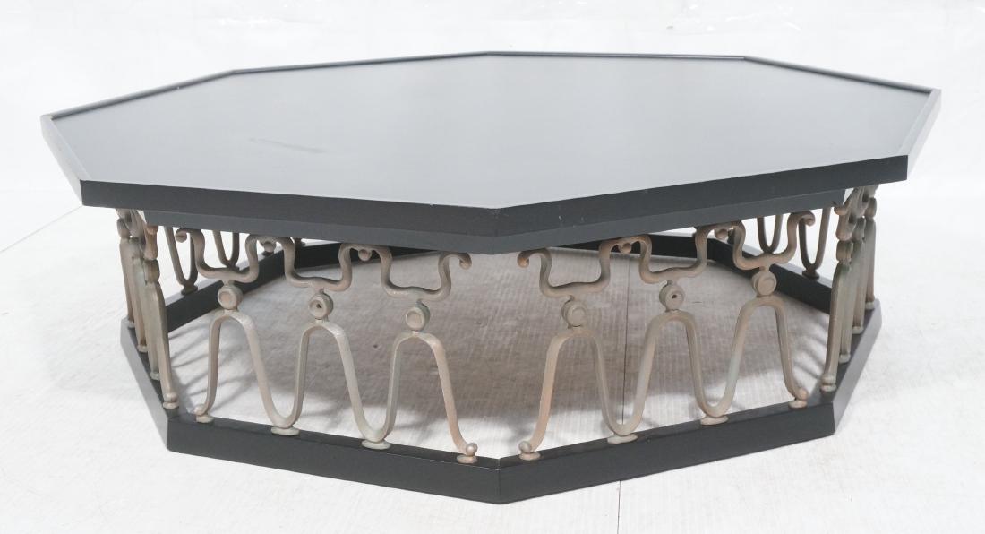 Ebonized Decorator Modernist Cocktail Table. Ebon (1 of 12)