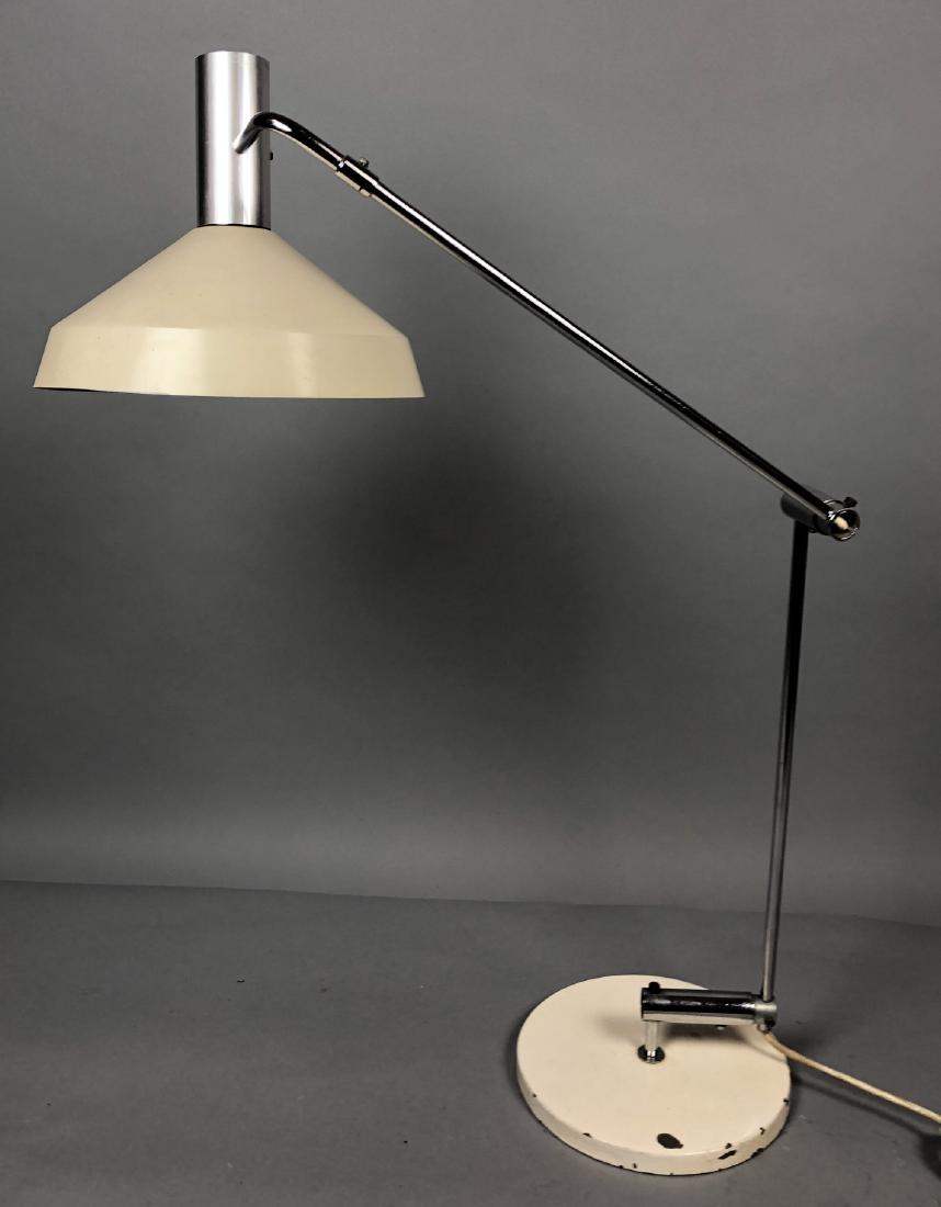 Modernist Adjustable Desk Task Lamp. Off white en (1 of 5)