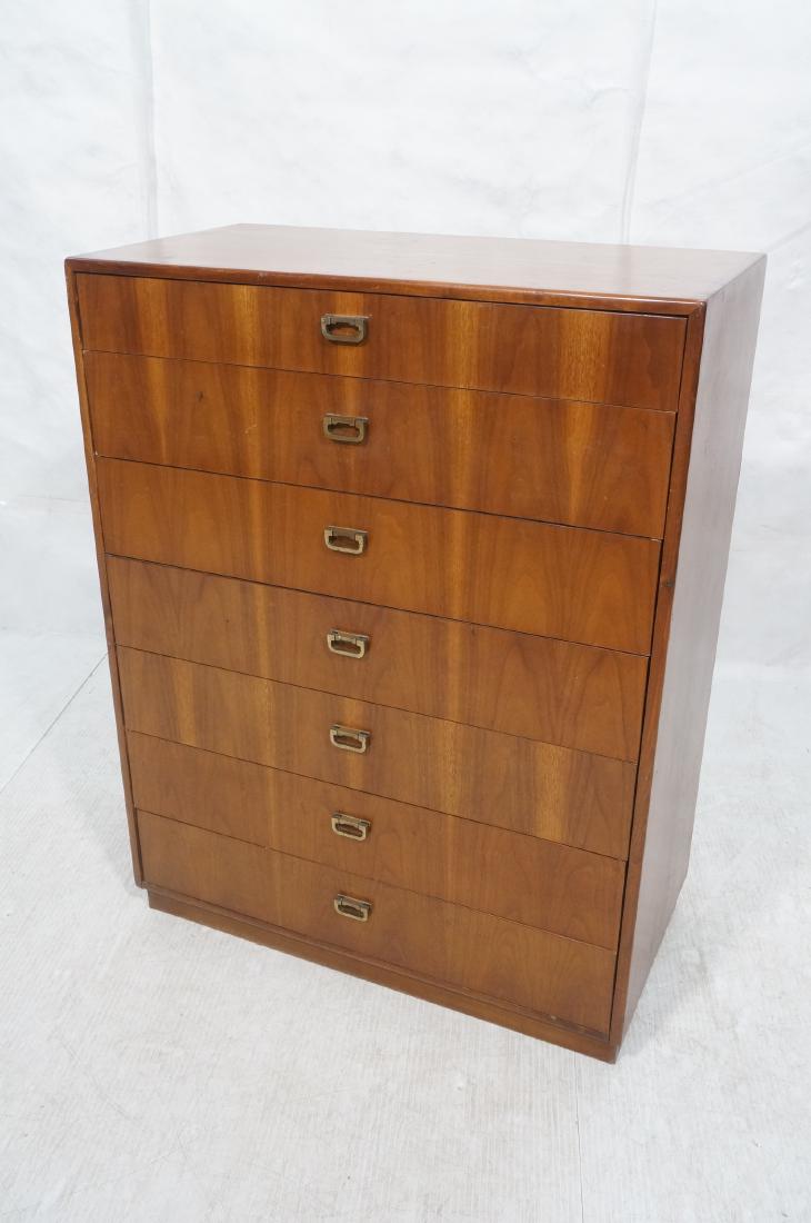 FOUNDERS American Modern Walnut Dresser Tall Ches (1 of 15)