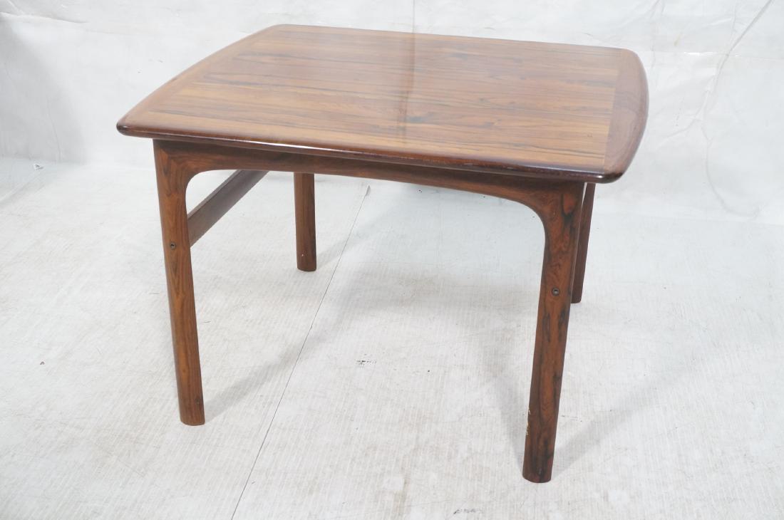 Danish Modern WESTNOFA Rosewood Side End Table. S (1 of 10)