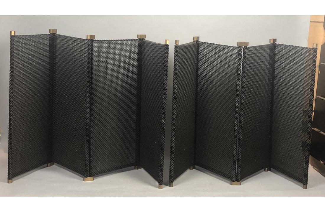 2 Folding Tobia and Afra Scarpa Fire Screens. FOL (1 of 6)