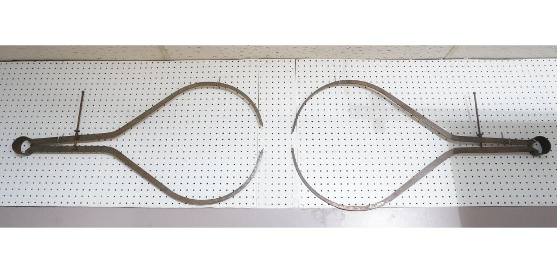 Two Large Antique Metal Calipers. Wall Art.  Larg (1 of 6)