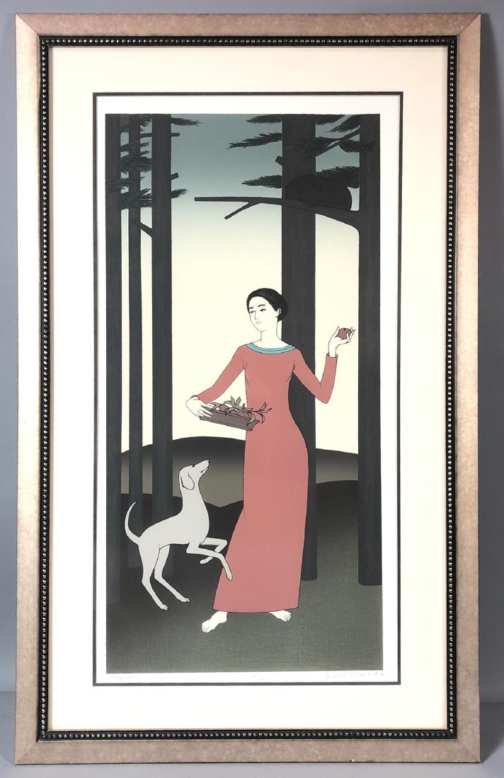 WILL BARNET Pencil Signed Litho "Persophene" Woma (1 of 6)