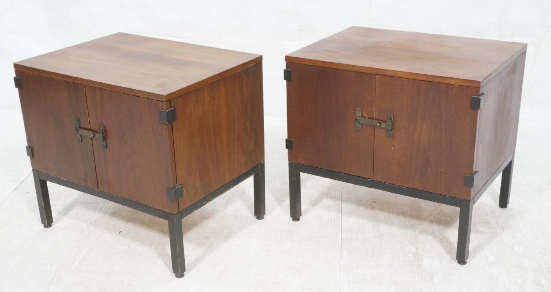Pr Baughman American Modern Walnut Night Stands E (1 of 10)