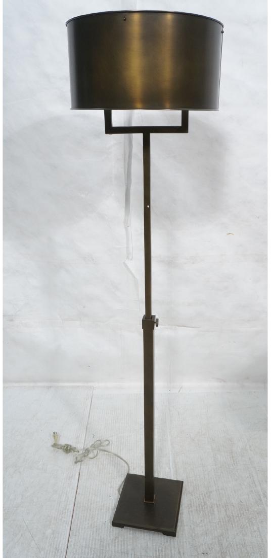 Contemporary Bronze Tone Floor Lamp. Thomasville. (1 of 8)