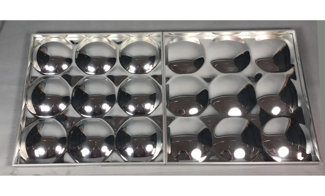 Pr Molded Mirrored Plastic Bubble Wall Sculptures (1 of 5)