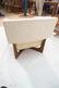 Modernist Open Cube Form Walnut Lounge Chair. Scu - 4