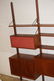 Danish Modern Teak Cabinet Shelf Wall Unit. 5 upr - 5