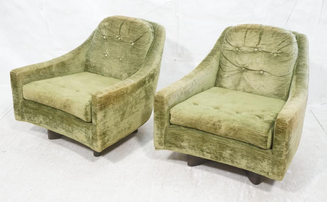 Pr ADRIAN PEARSALL Attributed Green Sloped Arm Lo (1 of 12)