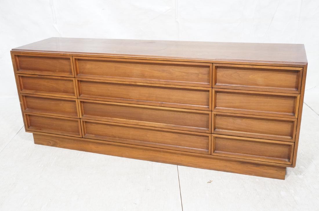 BROWN SALTMAN Amer Modern Walnut Credenza Sideboa (1 of 12)