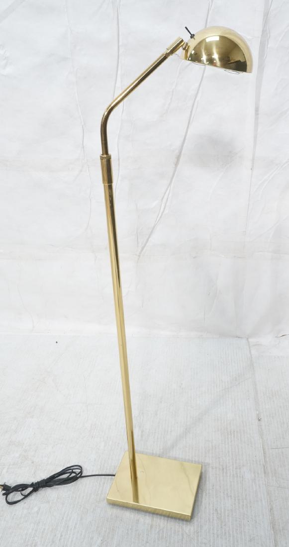 ROBERT SONNEMAN for KOVACS Brass Floor Lamp. Adju (1 of 8)