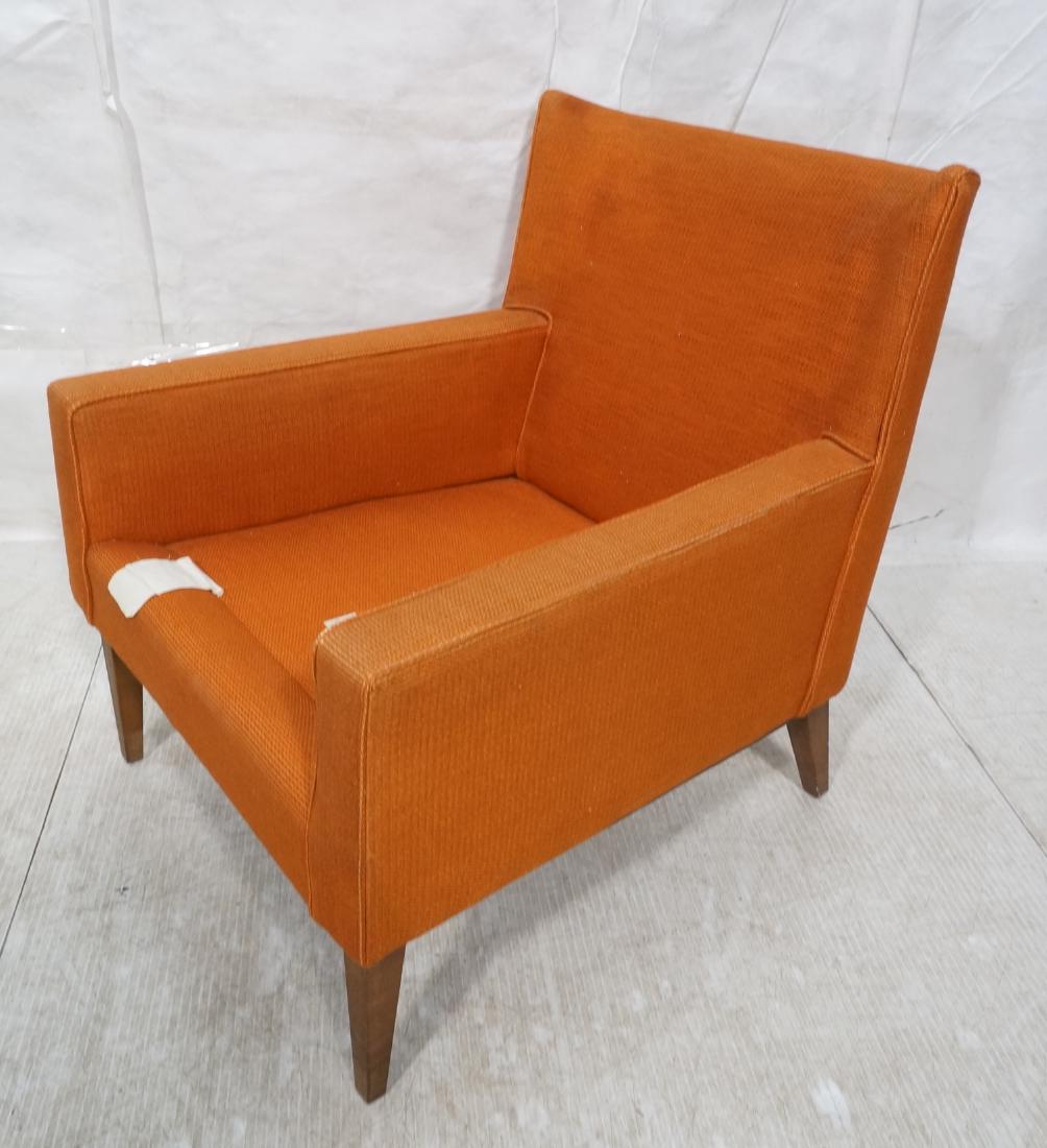 FORWARD HOUSE Modernist Orange Lounge Chair. Paul (1 of 6)