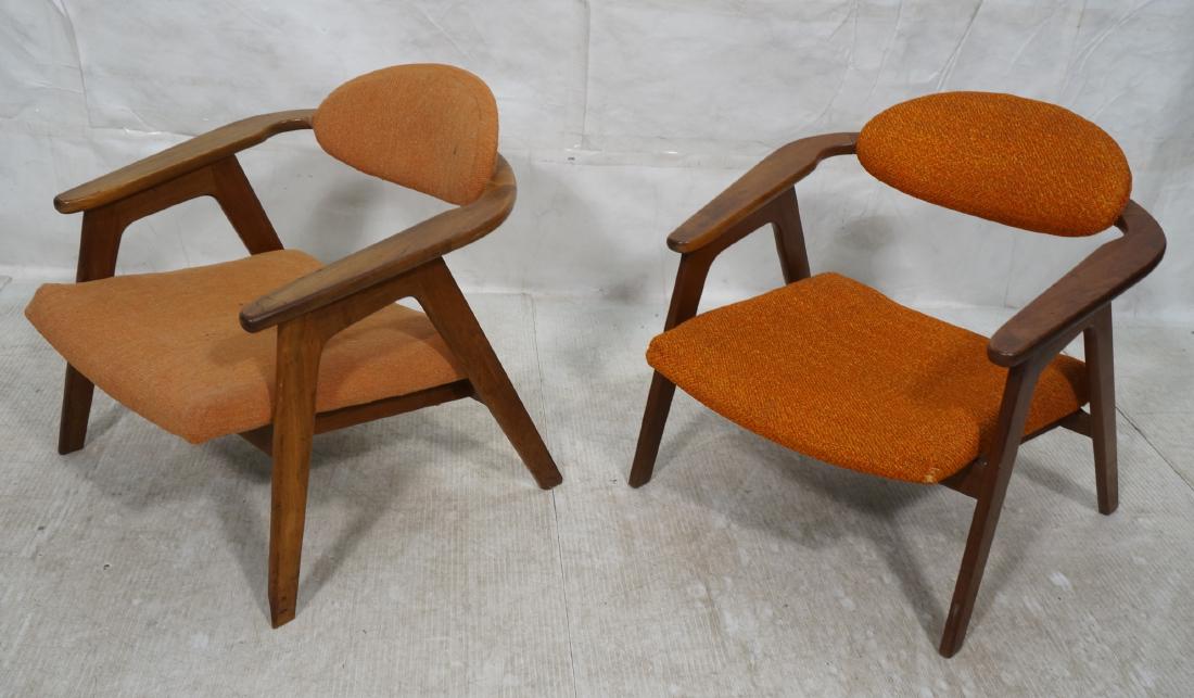 Pr ADRIAN PEARSALL Modernist Walnut Lounge Chairs (1 of 8)