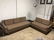 2 part Adrian Pearsall for Craft assoc Walnut Sectional