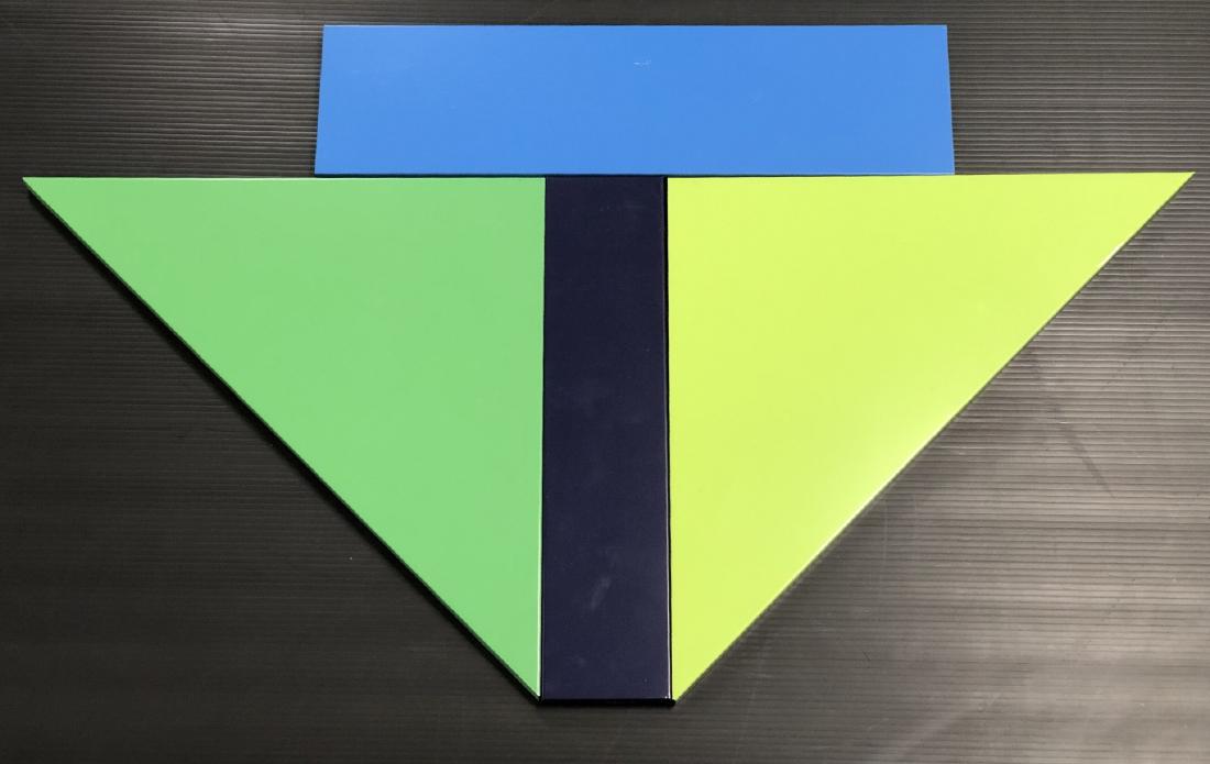 4 sets - Blue Green Variety Art Geometric wall ar (1 of 8)