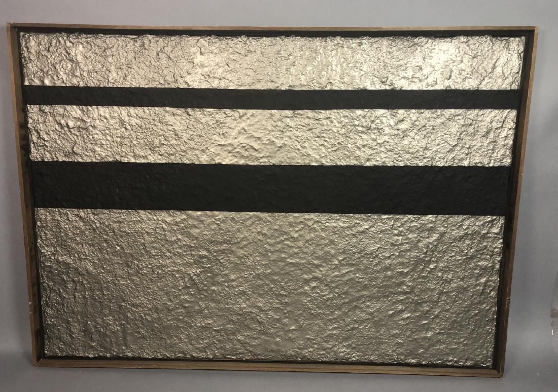 REIJI KIMURA Modernist Oil Painting. Metallic sil (1 of 7)