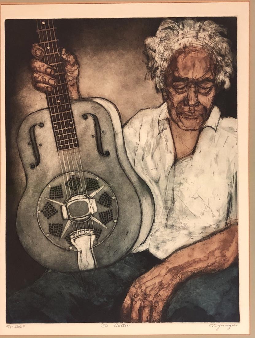 SUSAN DYSINGER "BO CARTER" Numbered Ô51-65, State (1 of 6)