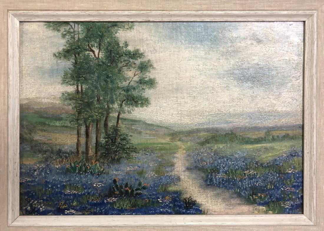 C. GRAY - 20th Century - "BLUEBONNETS ODESSA, TX" (1 of 8)