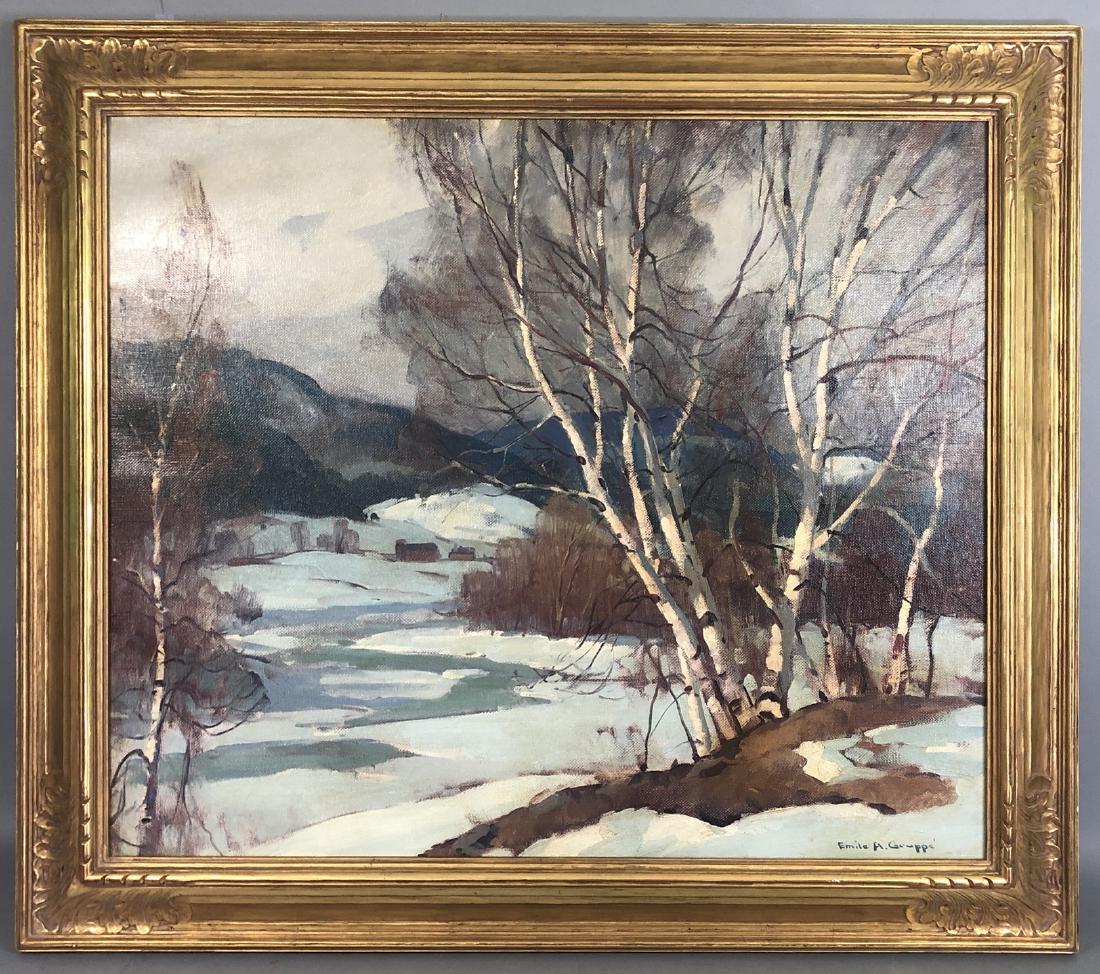 EMILE A. GRUPPE (AMERICAN, 1896 1978) - WINTER LA (1 of 9)