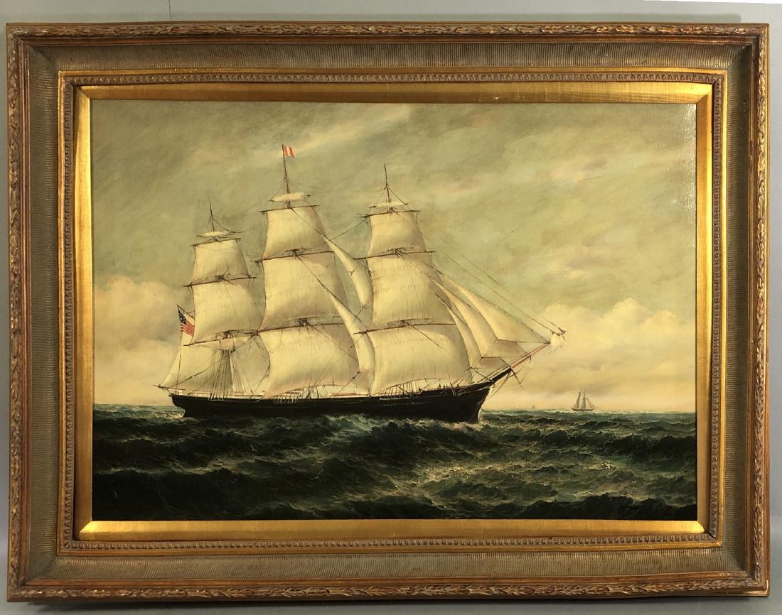 ROBERT SANDERS  ÒSAILING SHIPÓ Signed lower right (1 of 8)