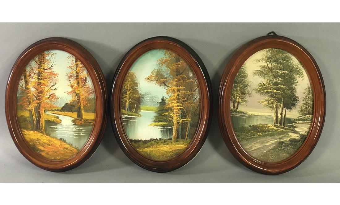 ARTIST UNKNOWN - 20th Century - THREE FOREST CREE (1 of 5)