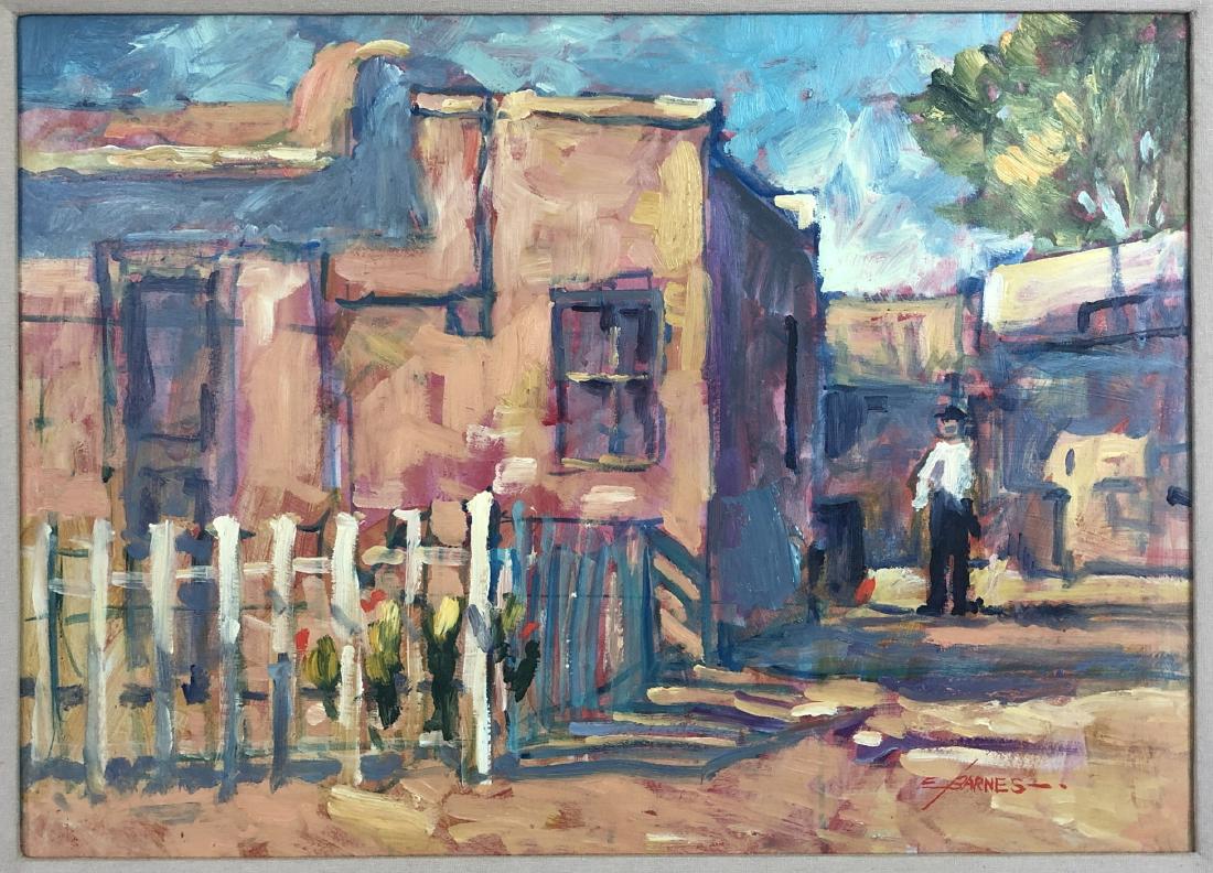 EARLINE BARNES (AMERICAN, 19262005) - PUEBLO HOME (1 of 7)