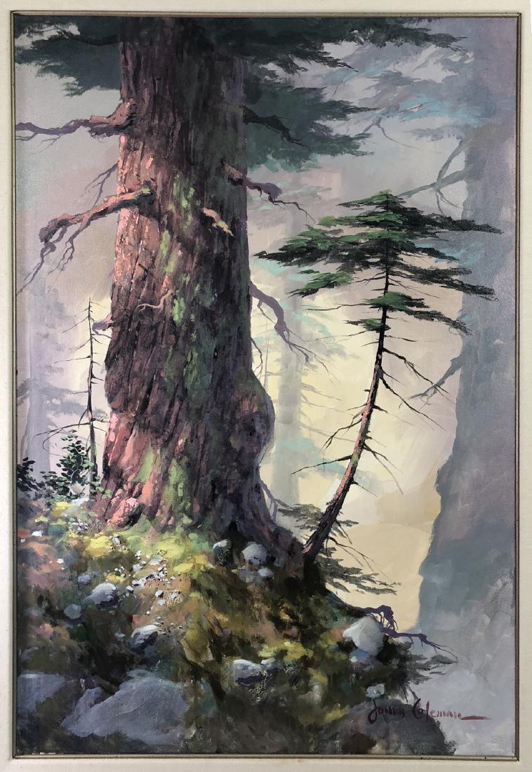 JAMES COLEMAN (AMERICAN, B. 1949) - "SUNLIGHT RED (1 of 8)