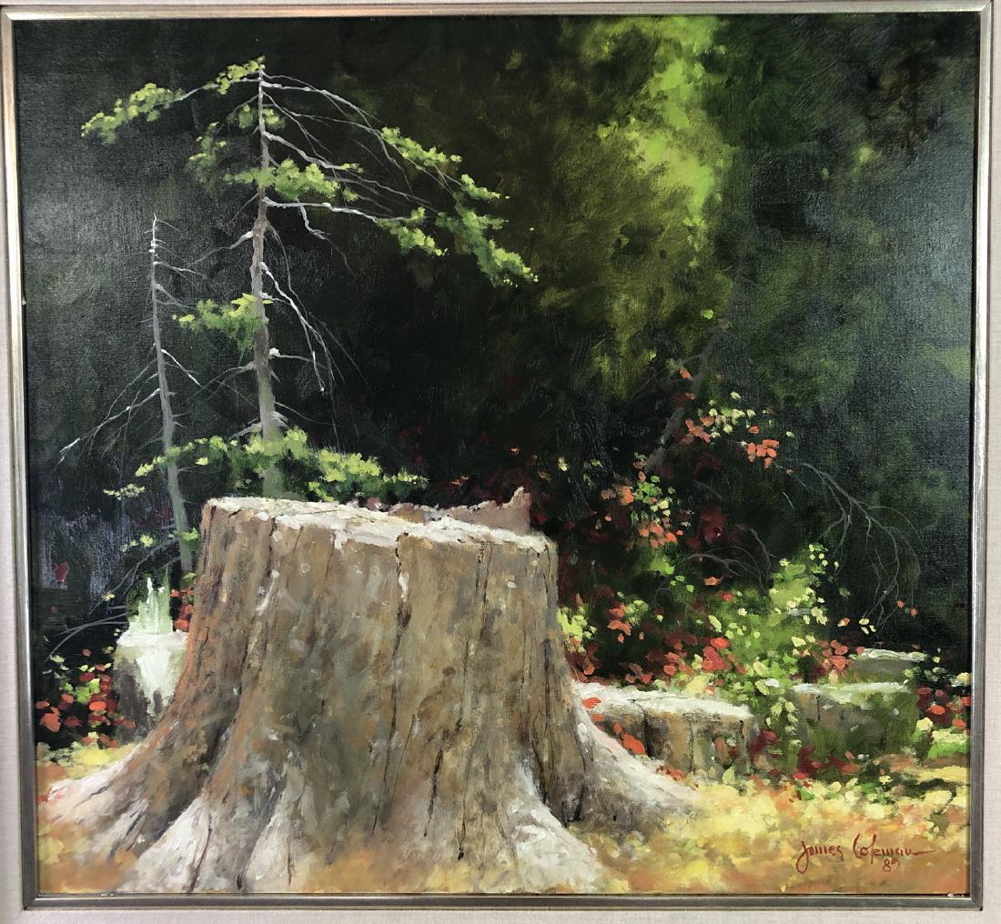 JAMES COLEMAN (AMERICAN, B. 1949) - 1989 - "THE W (1 of 9)