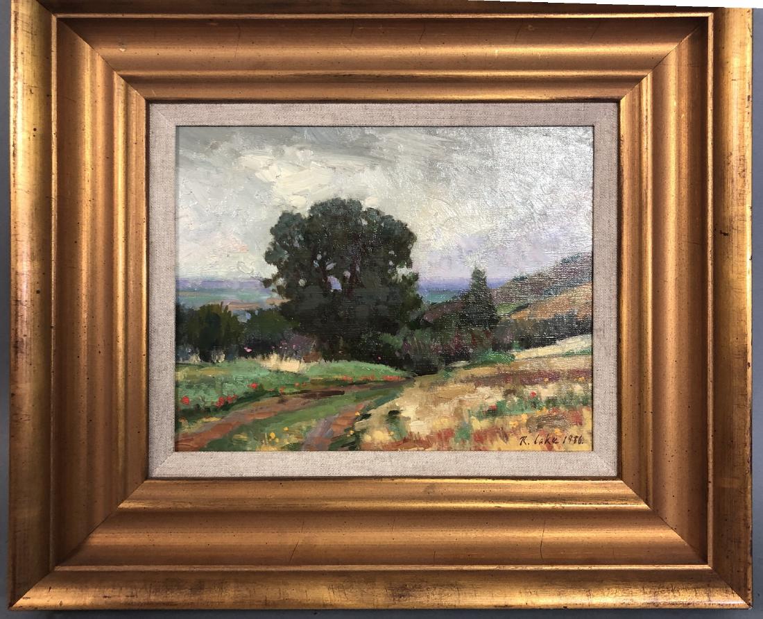 RANDALL LAKE (AMERICAN, B. 1945) - 1986 - LANDSCA (1 of 5)