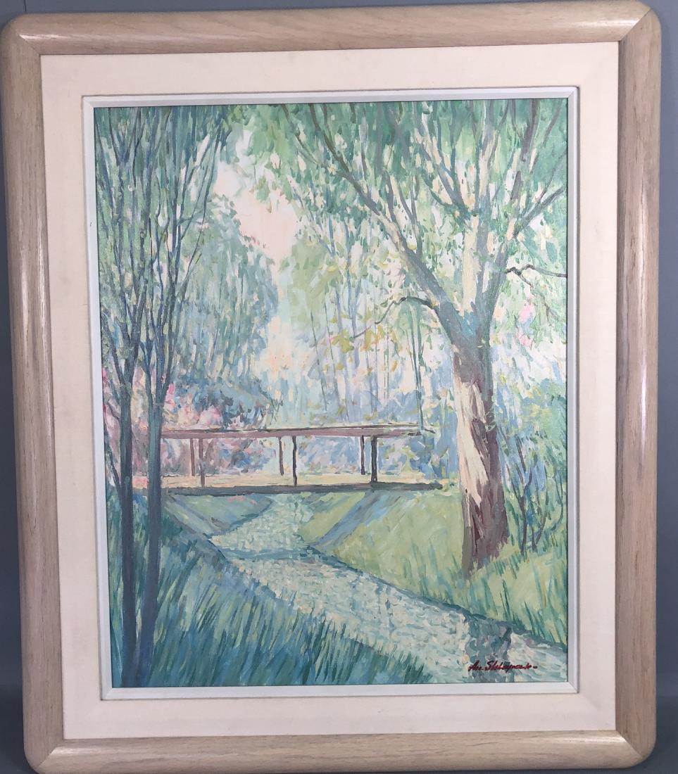 ANATOLY SHLAPAK (UKRAINIAN, B. - 1929) - LANDSCAP (1 of 7)