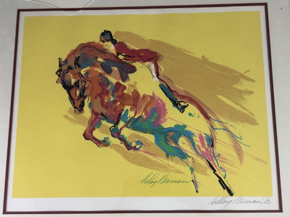 LEROY NEIMAN (AMERICAN, 1921-2012) - 1983 - HORSE (1 of 6)