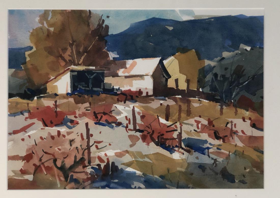 EDWARD NORTON WARD (AMERICAN, - B. 1928) - "MOUNT (1 of 5)