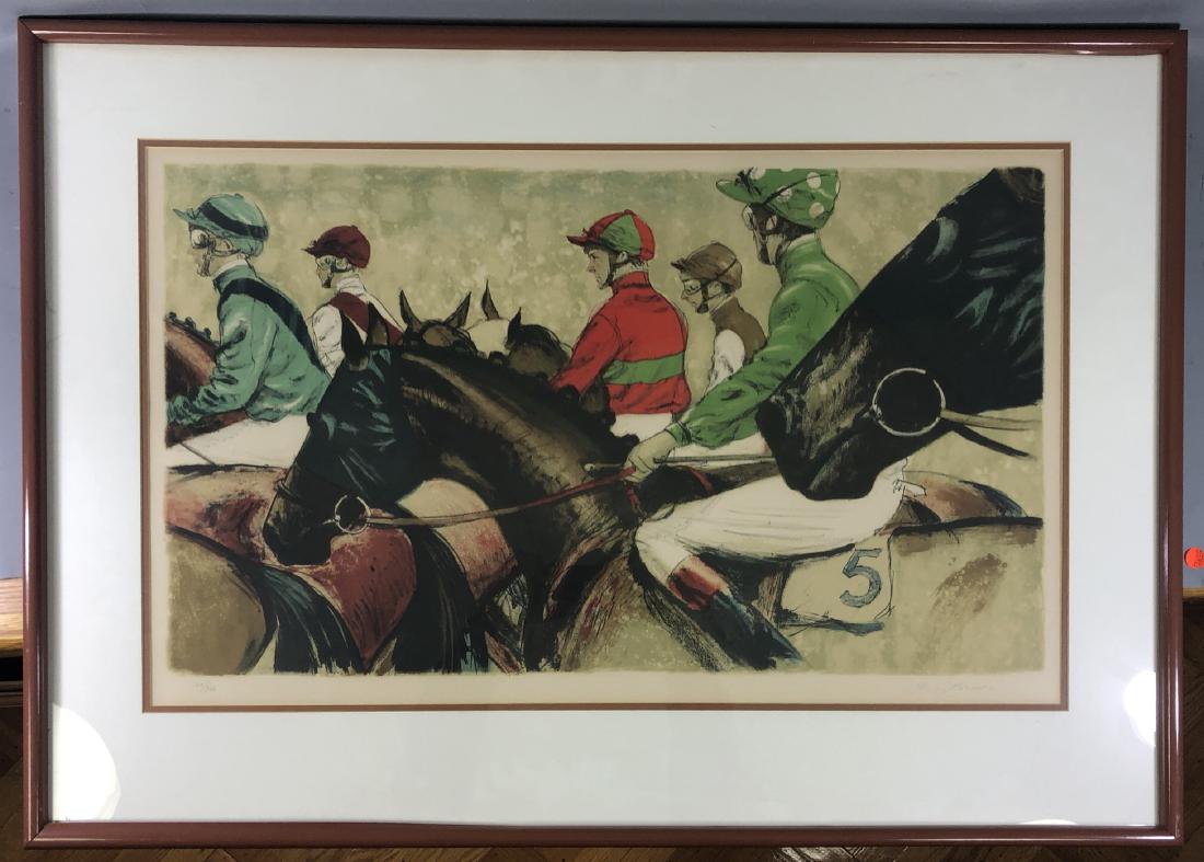 HENRY KOEHLER (AMERICAN, B. 1927) - "FIVE ENGLISH (1 of 5)