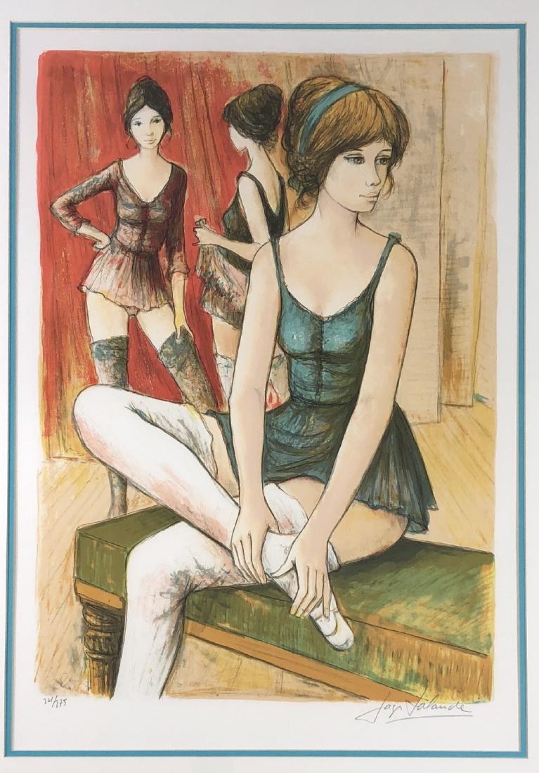 JAY FALANDE - 20th Century - "THREE DANCERS" - In (1 of 8)