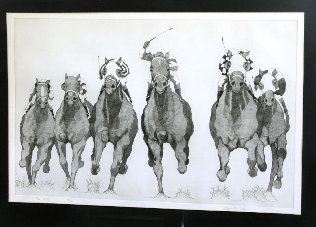 WYGOOD - 1976 - "THE WHIP" - Signed lower right a (1 of 8)