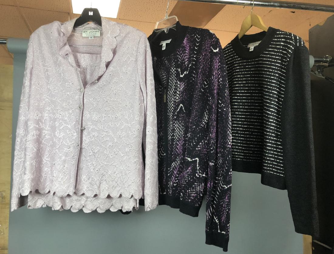 3pc ST JOHN Designer Sweaters. ST JOHN EVENING ca (1 of 11)