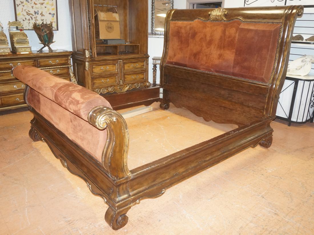 Large Oversize King Size Bed. Colossal headboard (1 of 16)