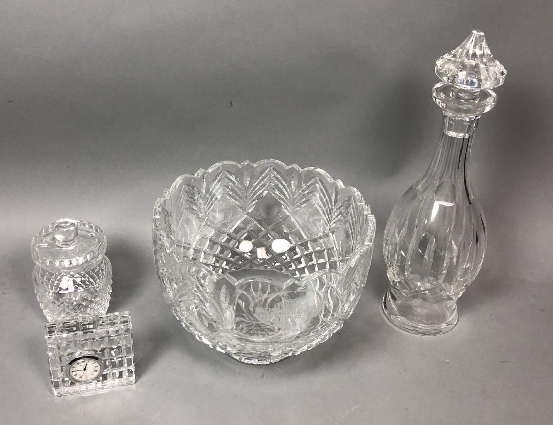 4pc Waterford Crystal Tableware Lot. Large footed (1 of 10)