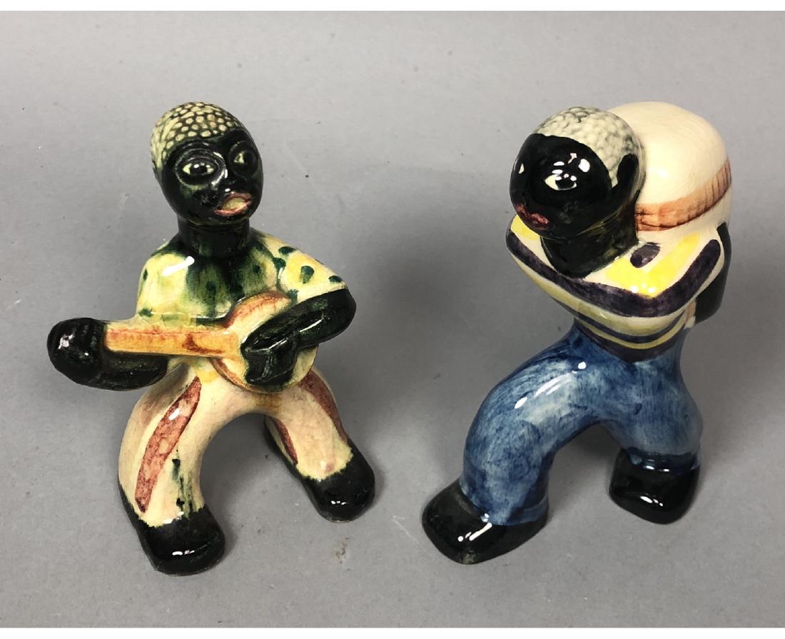 2 SHEARWATER Pottery African American Figures Scu (1 of 7)