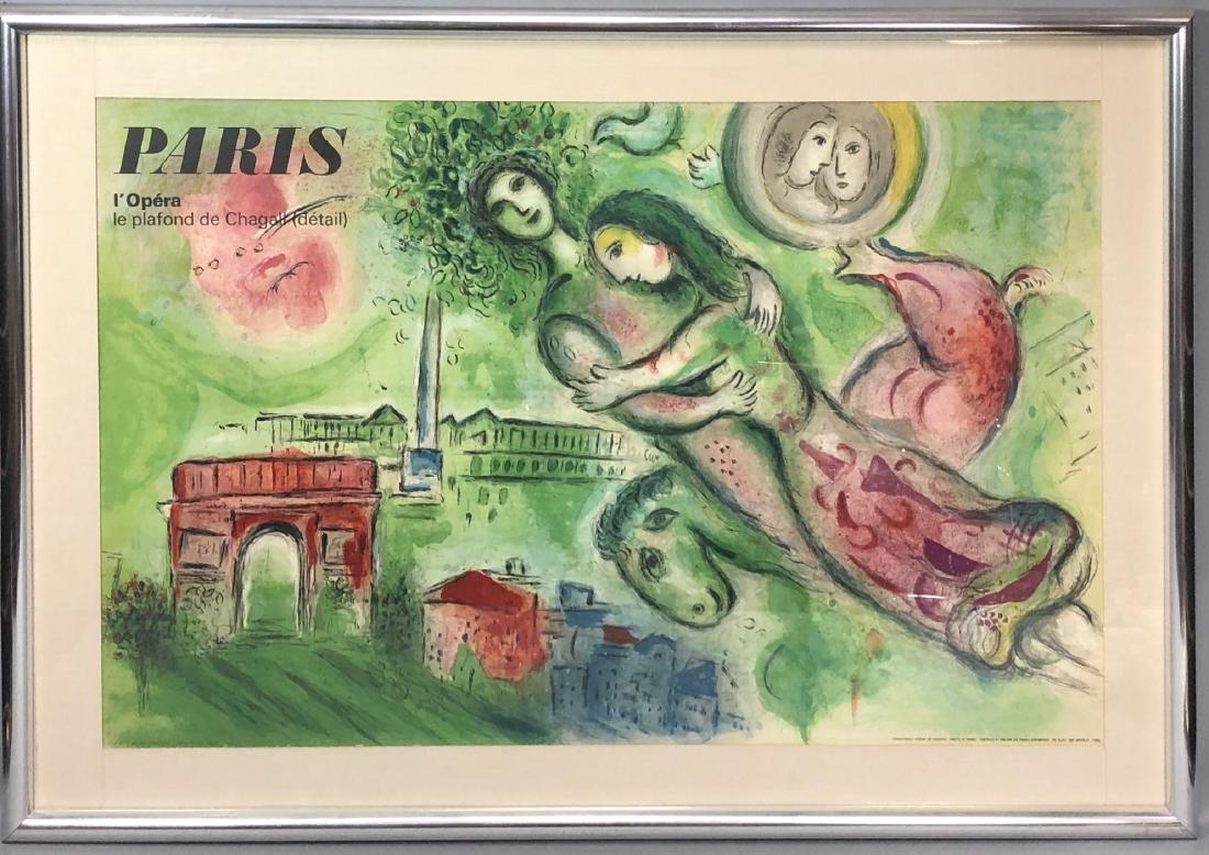 MARC CHAGALL Paris Opera Poster. Colorful dream s (1 of 9)