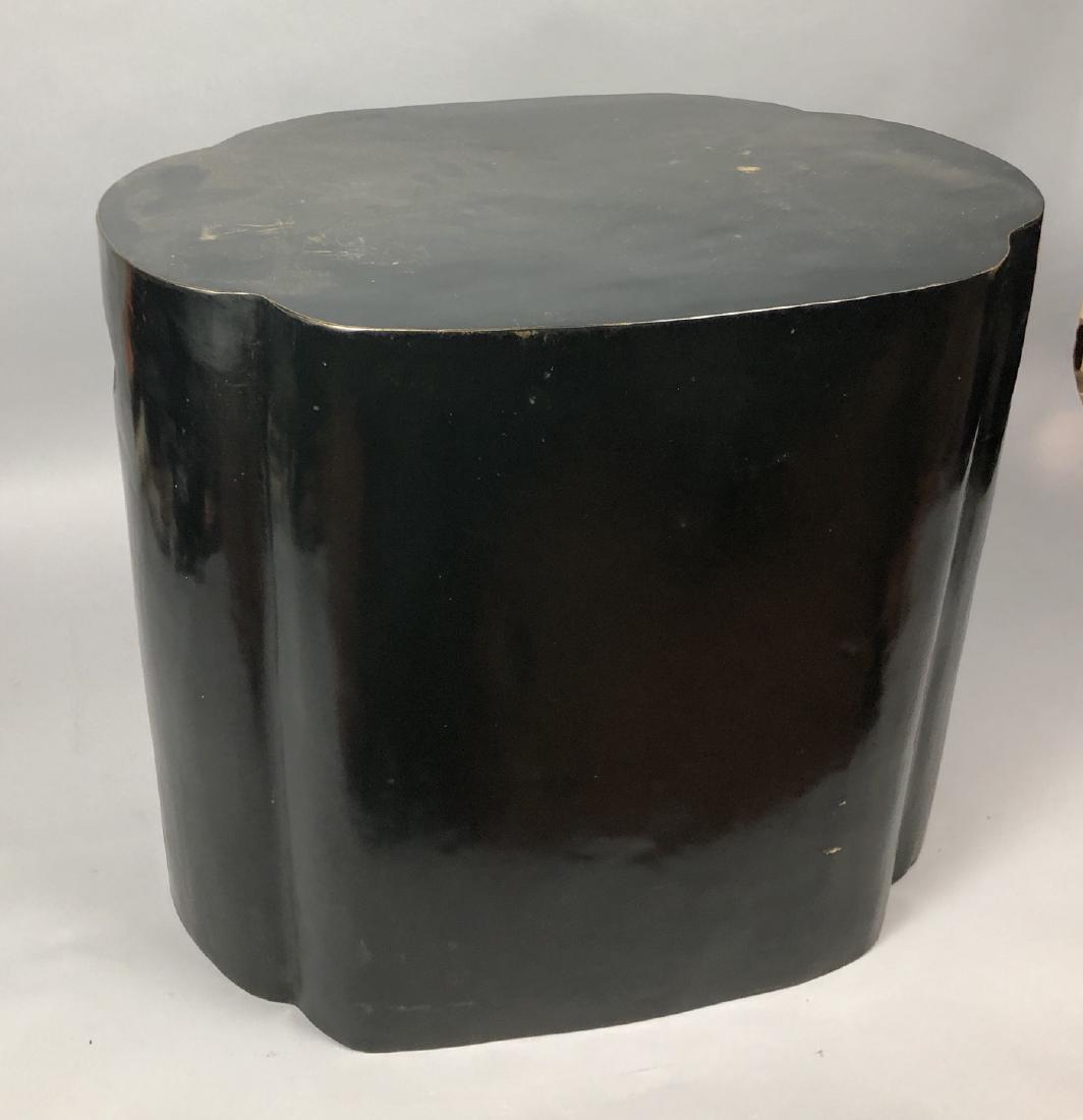 Asian style Burnished Bronze Side Table. Open han (1 of 7)