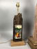 2pc LOUIS BORNEMISZA Intaglio Lucite Table Lamps. - 2